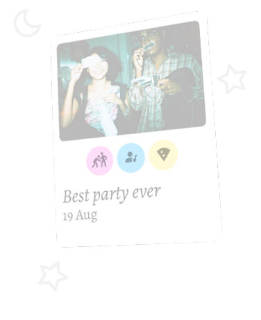 customize your event card